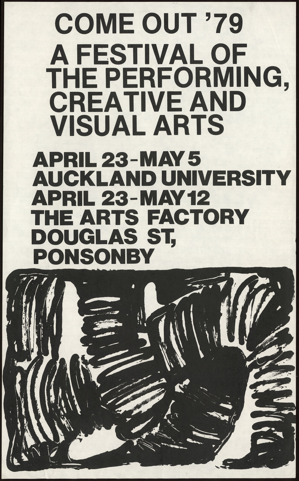 Come out '79: A festival of the performing, creative and visual arts.