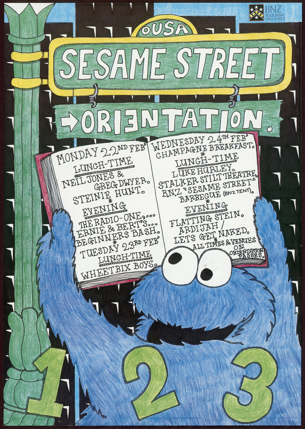 OUSA Sesame Street Orientation 1,2,3.