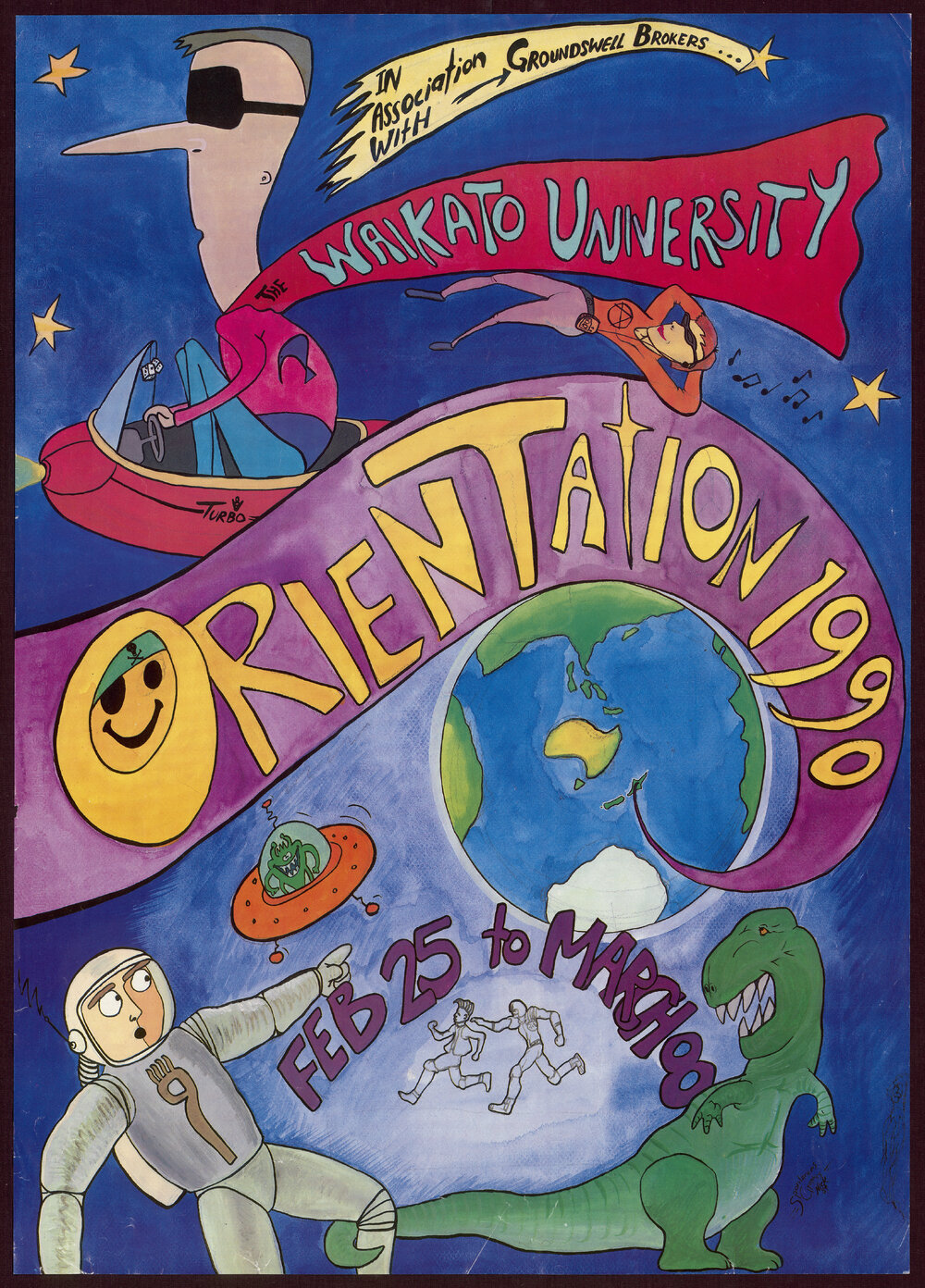 Waikato University Orientation, Feb 25 to March 8.