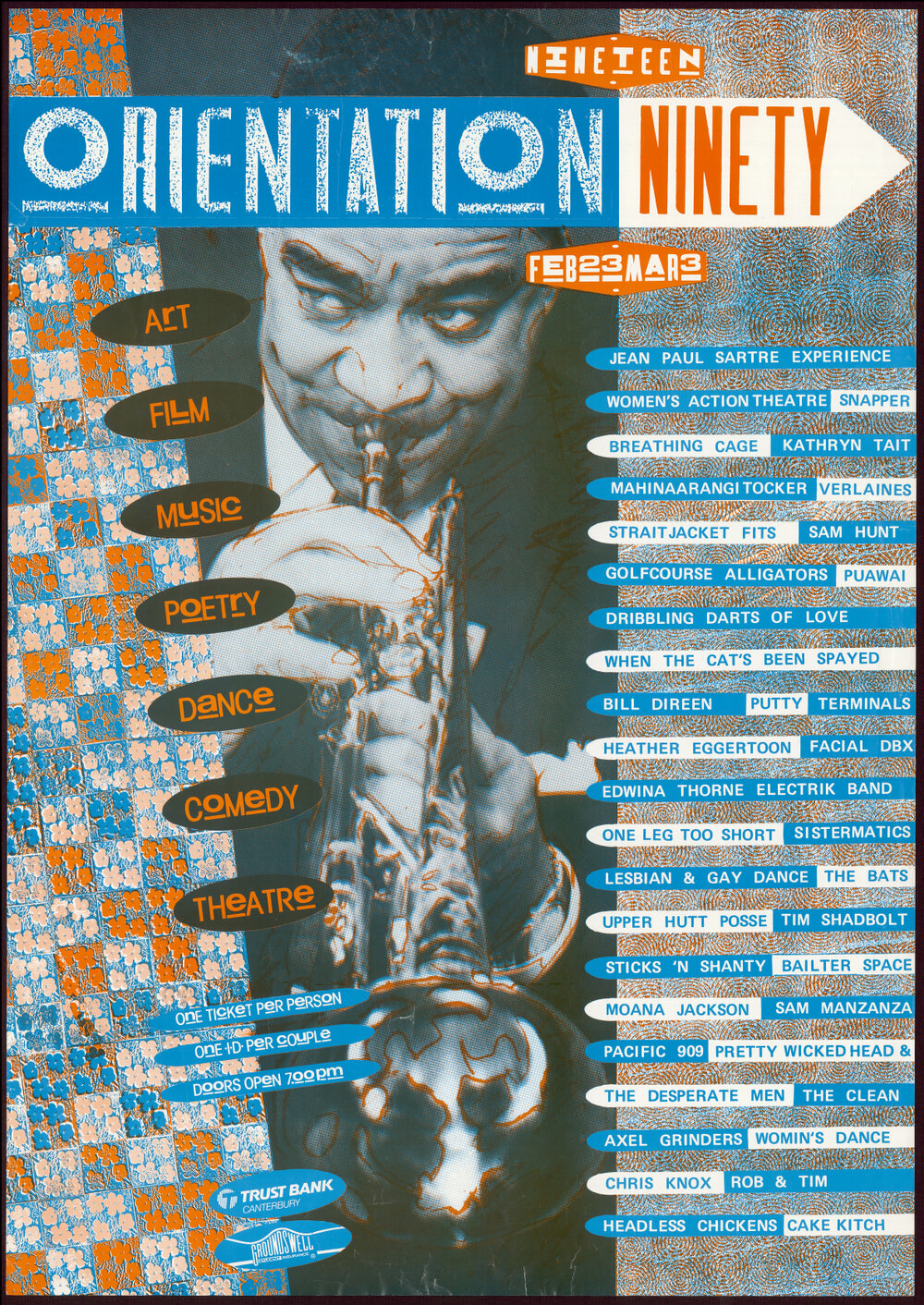 Orientation Nineteen Ninety, Feb 23 - Mar 3.