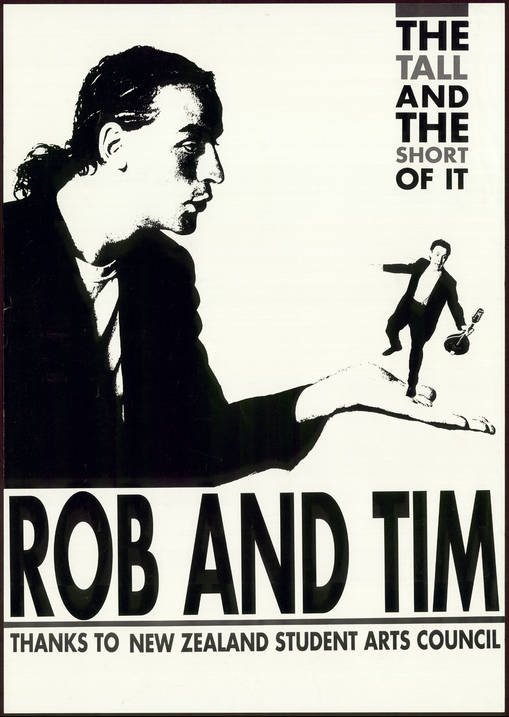 Rob and Tim: The tall and the short of it.