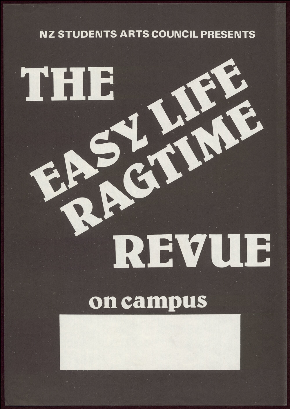 Easy Life Ragtime Revue.