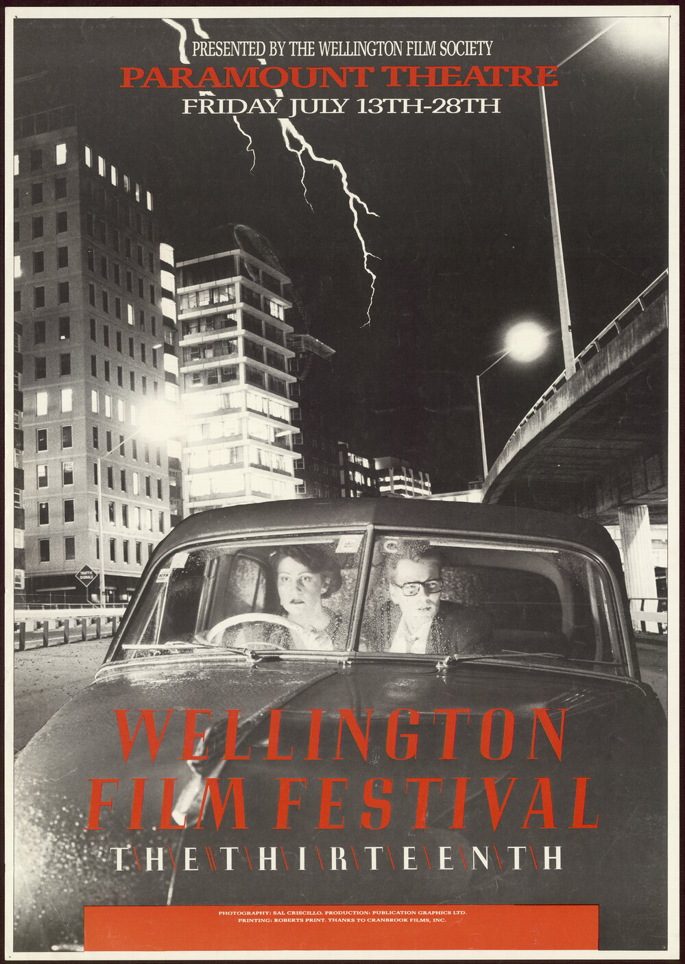 Thirteenth Wellington Film Festival.