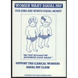 'Women Want Equal Pay'