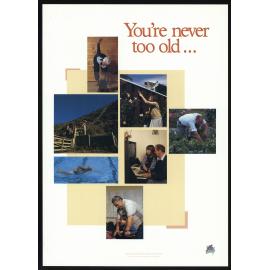 'You're never too old...'