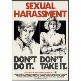 'Sexual Harassment, Don't Do It'