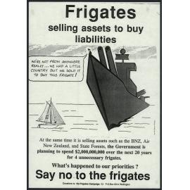 'Frigates, selling assets to buy liabilities'