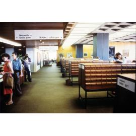 Slide 31 Level 2 entrance catalogue card drawers