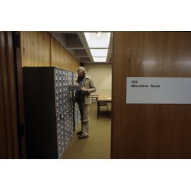 Slide 54 Microform room, Level 1