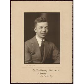 Portrait of Dr. Ian Henning, Warden, Weir House