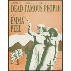Women's Dance...with...Dead Famous People and...Emma Peel, Fri 3rd July 8pm Coffee Lounge.