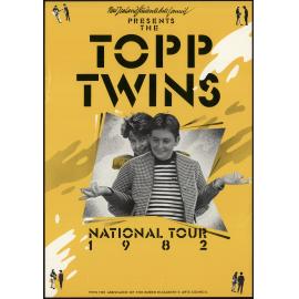 Topp Twins National Tour 1982.