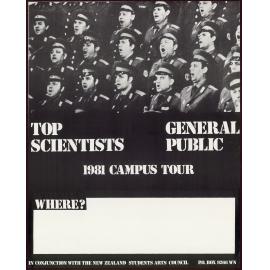 Top Scientists, General Public 1981 Campus Tour.