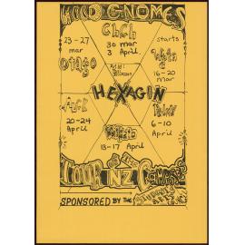 Wood Gnomes Tour of the NZ Campuses. [gold copy]