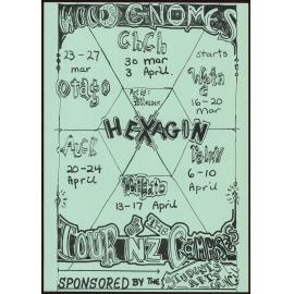 Wood Gnomes Tour of the NZ Campuses. [green copy]