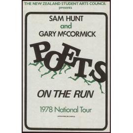Sam Hunt and Gary McCormick : Poets on the Run 1978 National Tour.