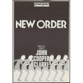 New Order, special guest John Cooper Clarke.