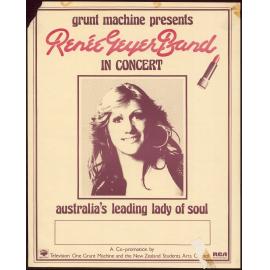 Renee Geyer Band in concert: Australia's leading lady of soul.
