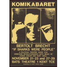 Komikabaret presents Bertolt Brecht "If Sharks Were People".