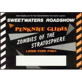 Sweetwaters Roadshow: Penknife Glides, Zombies of the Stratosphere, Legs for Fish.