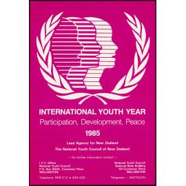 International Youth Year 1985.