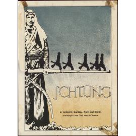 Schtung in concert, Sunday, April 3rd.