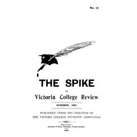 The Spike: or, Victoria College Review October 1907