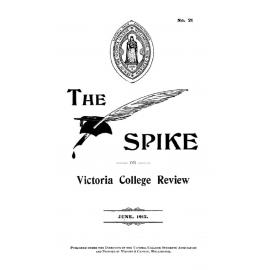 The Spike: or, Victoria College Review, June 1912