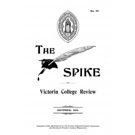 The Spike: or, Victoria College Review 1912