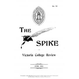 The Spike: or, Victoria College Review, June 1913