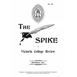 The Spike: or, Victoria College Review, October 1913
