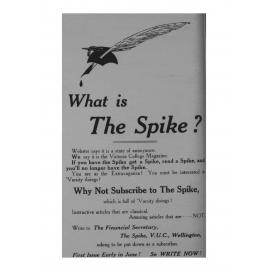 The Spike: or, Victoria College Review Capping Carnival 1921