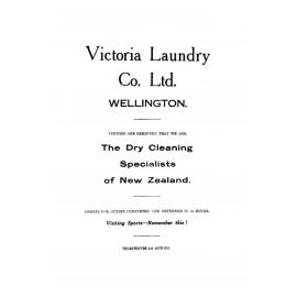 Victoria University College. Annual Extravaganza: Pep. 1924.