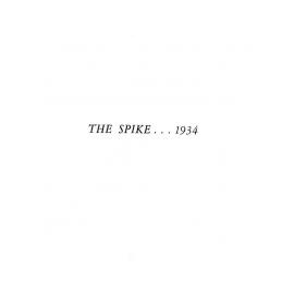 The Spike or Victoria University College Review 1934