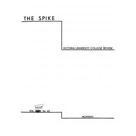 The Spike or Victoria University College Review 1935
