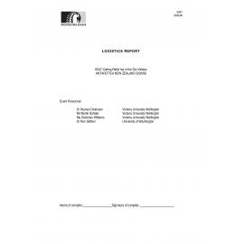 Report on Victoria University of Wellington Antarctic Expedition 2005-06