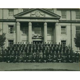 1963 Group portrait of Weir House residents