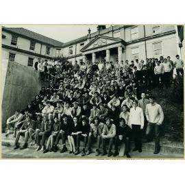 1970 Group portrait of Weir House residents