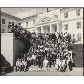 1972 Group portrait of Weir House residents