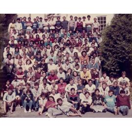 1984 Group portrait of Weir House residents