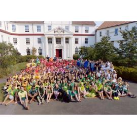 2011 Group portrait of Weir House residents