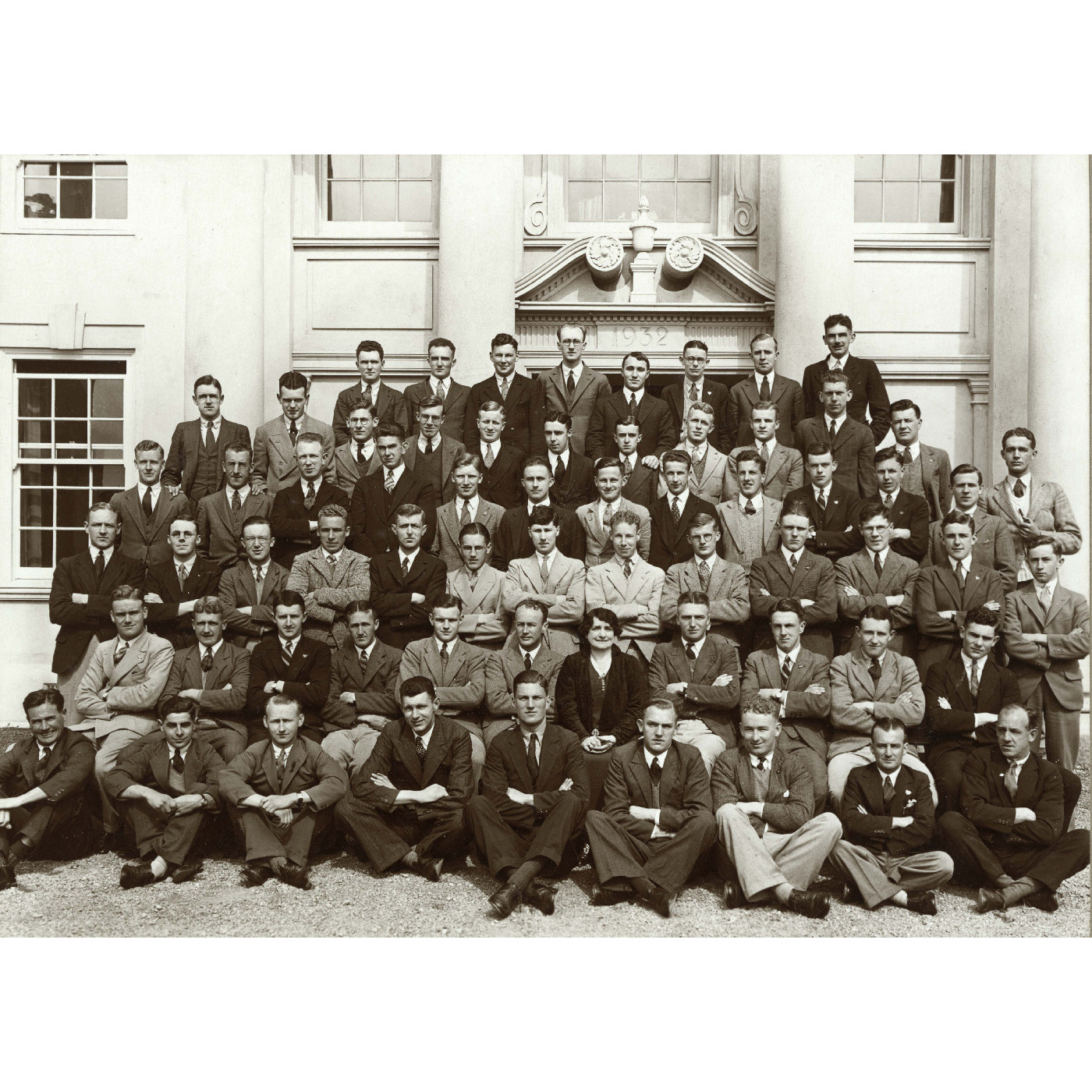 Annual group photographs of Weir House residents