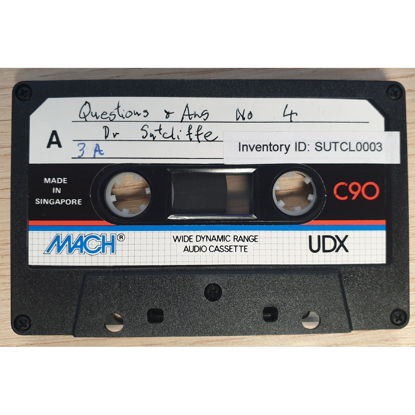 Questions and answers No. 4