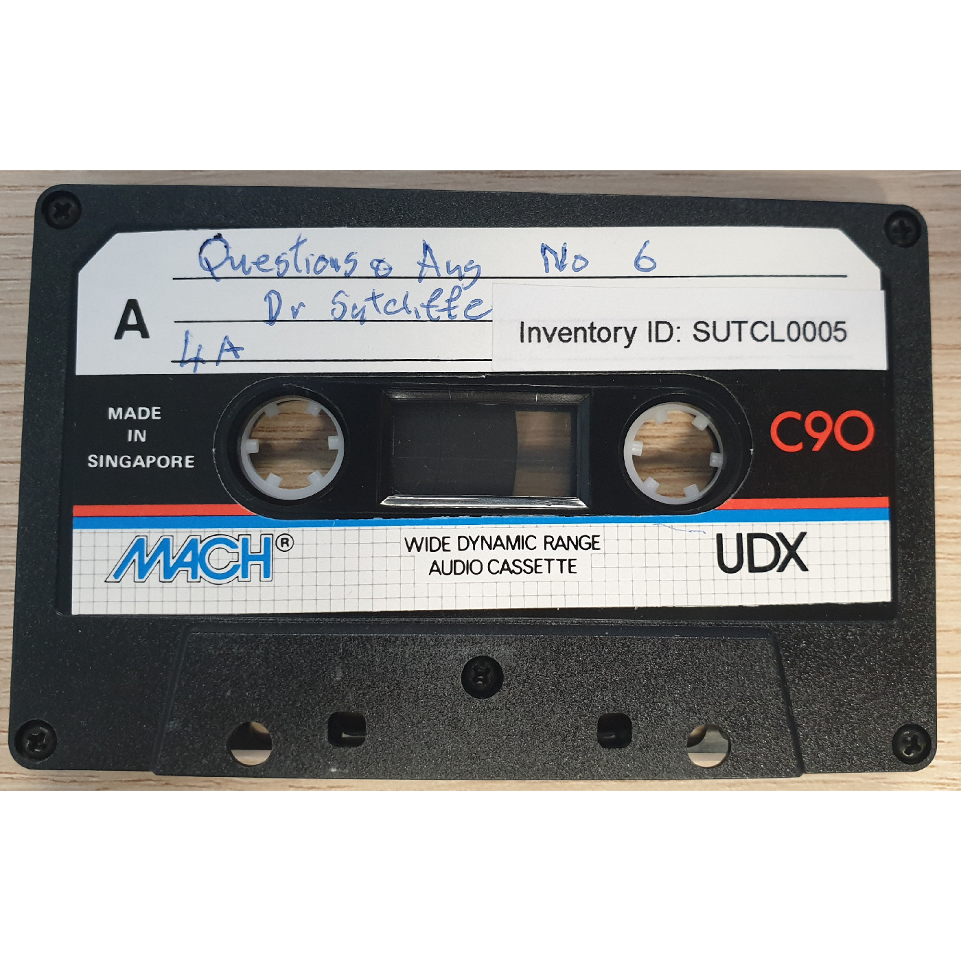 Questions and answers No. 6