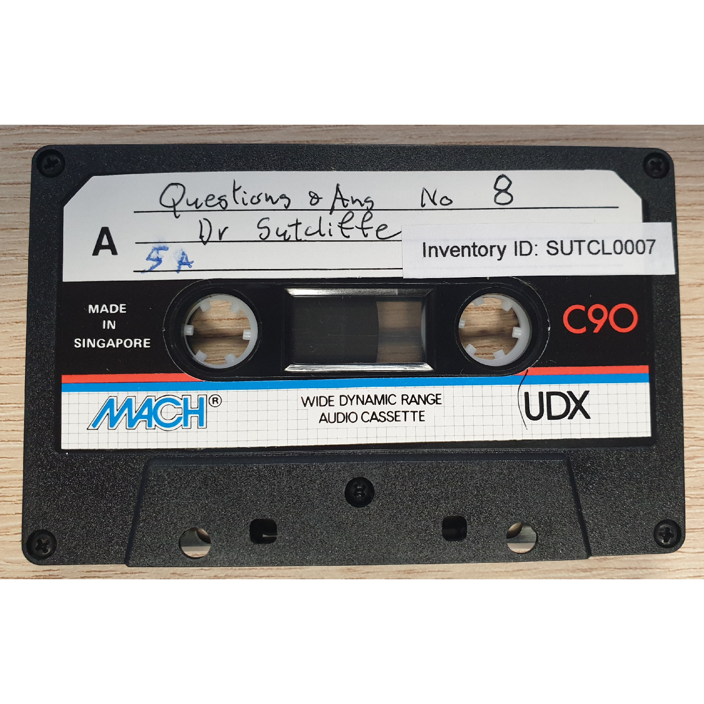 Questions and answers No. 8