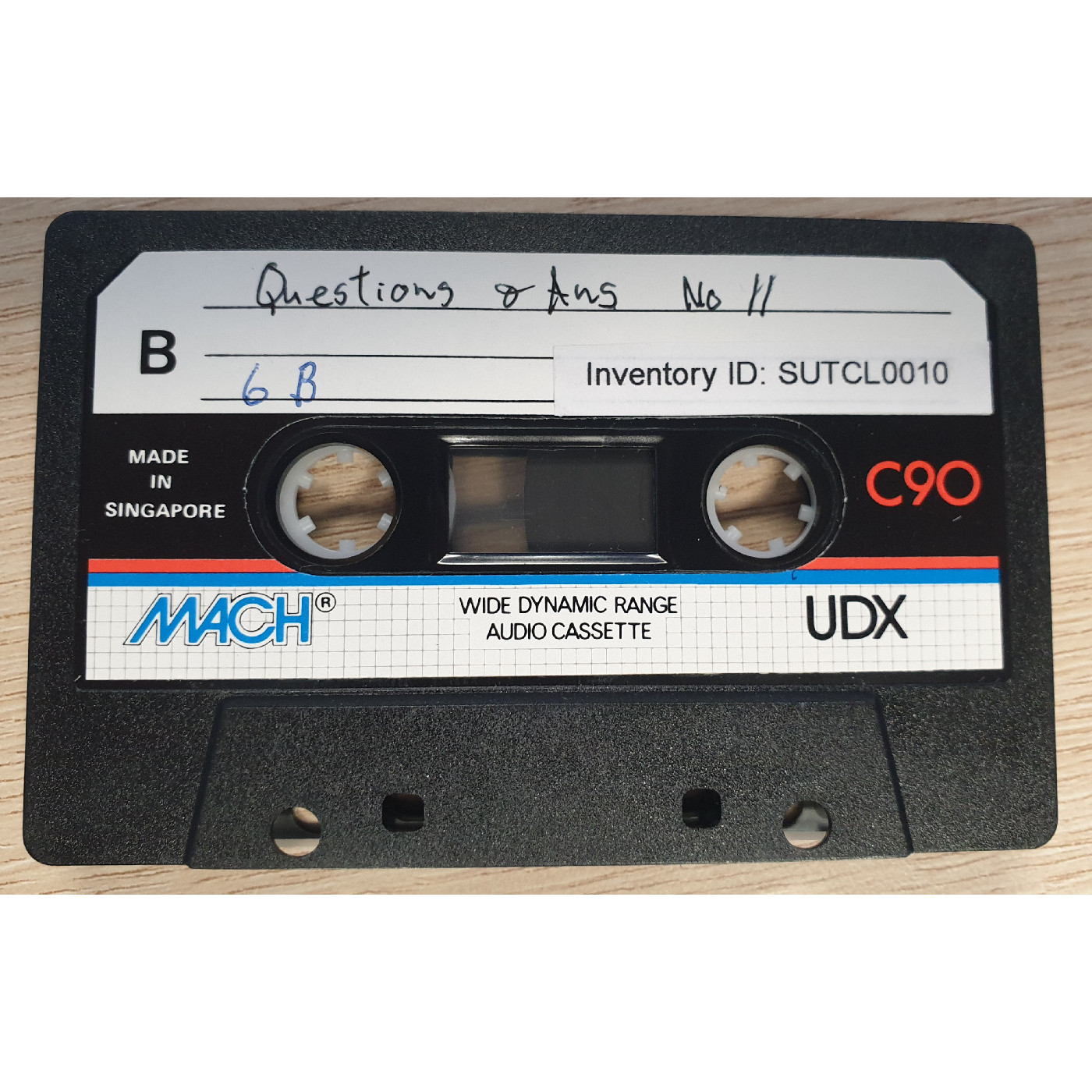 Questions and answers No. 11