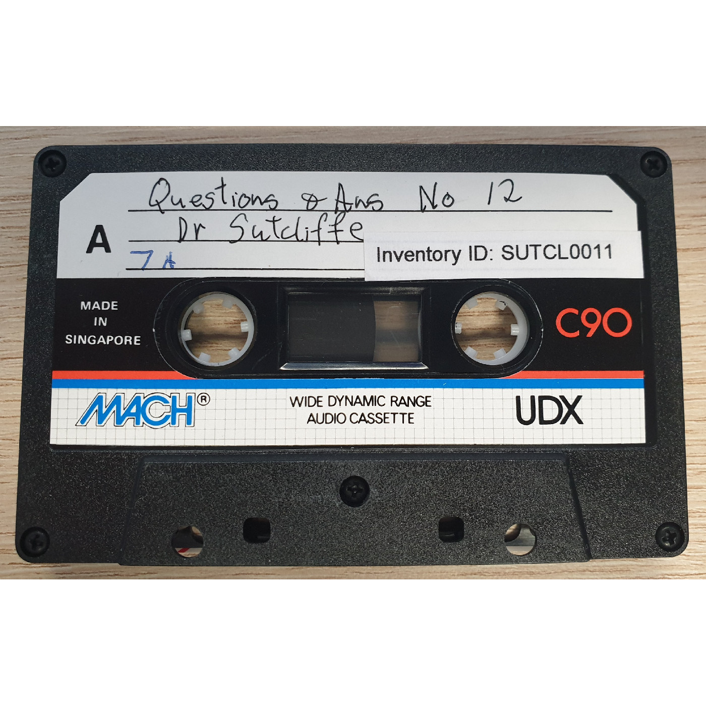 Questions and answers No. 12 