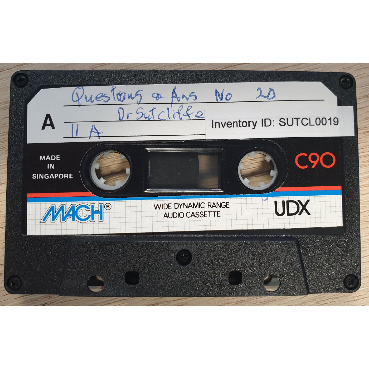 Questions and answers No. 20