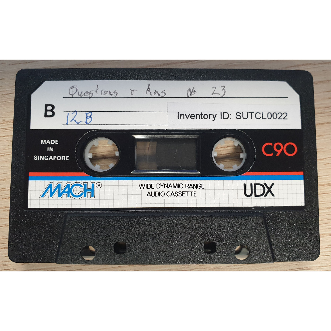 Questions and answers No. 23