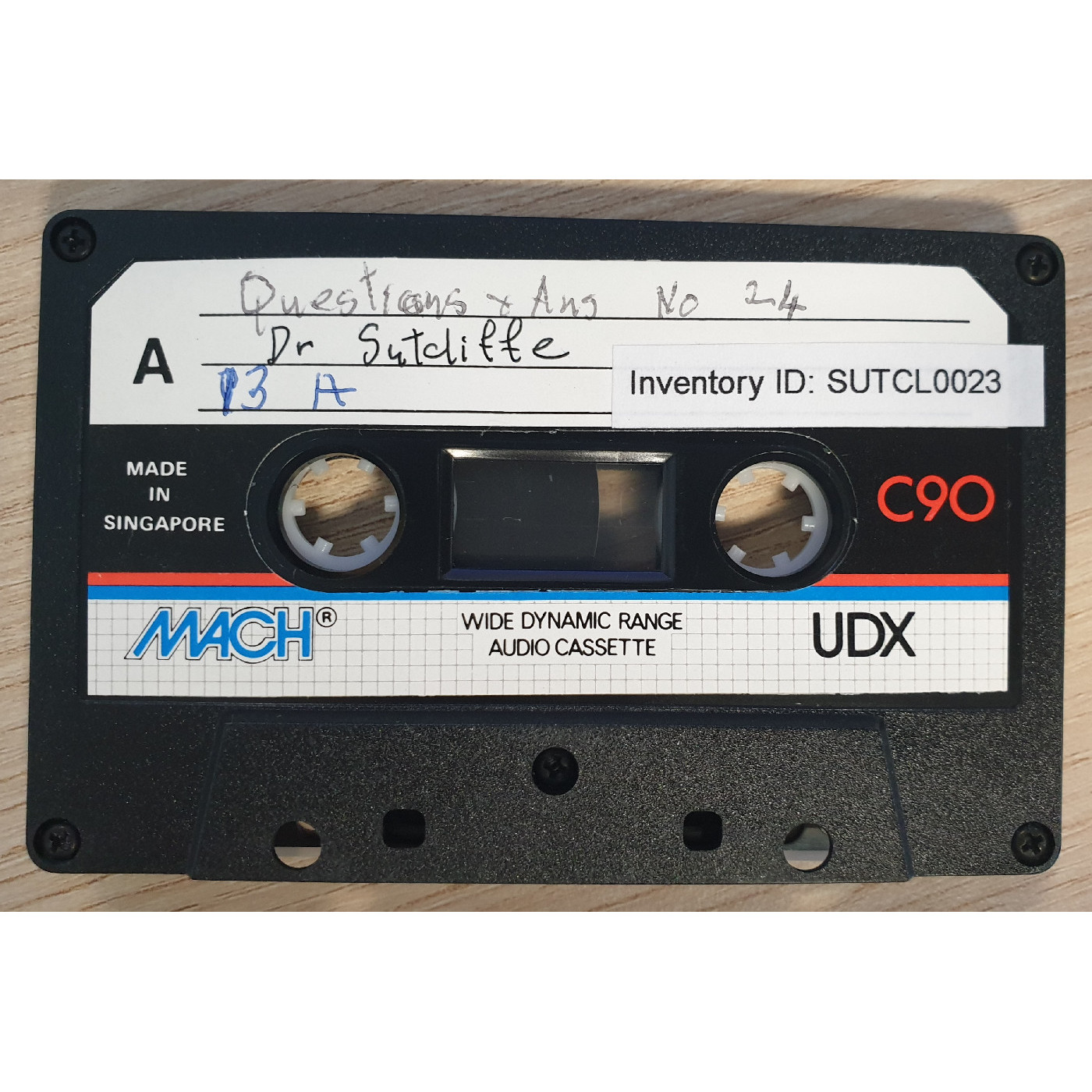 Questions and answers No. 24